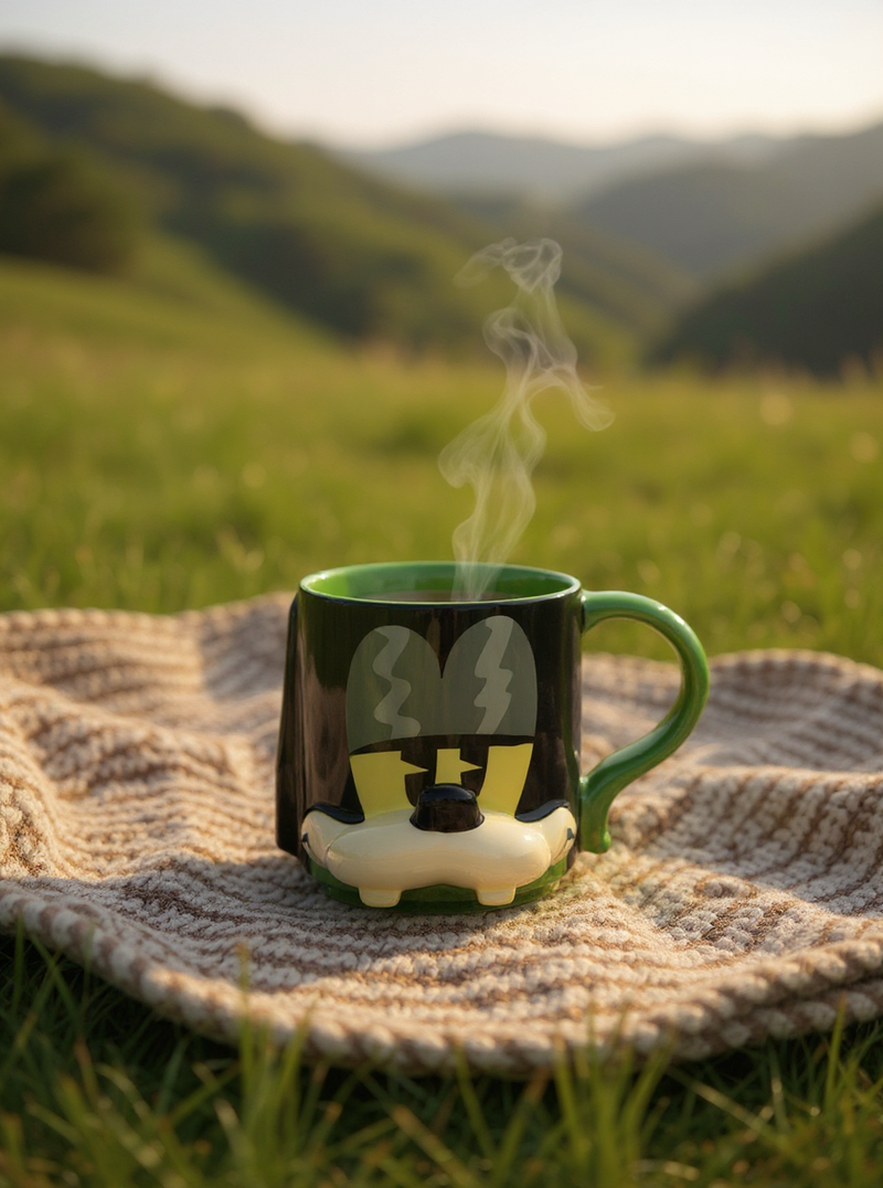 Disney Goofy’s Playful 3D Coffee Cup | Gift for Disney Fans