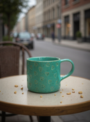 Turquoise Heart Haven Ceramic Mug | Gift for Sentiment Lovers