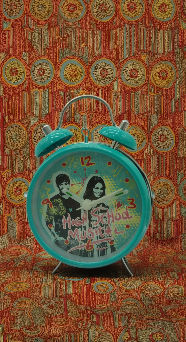 High School Musical Blue Alarm Clock