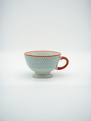 Footed Teacup Elegance Ceramic Mug | Gift for Tea Lovers