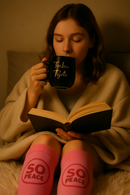 That’s So Fetch Chic Mug and Simple Pink Socks Set