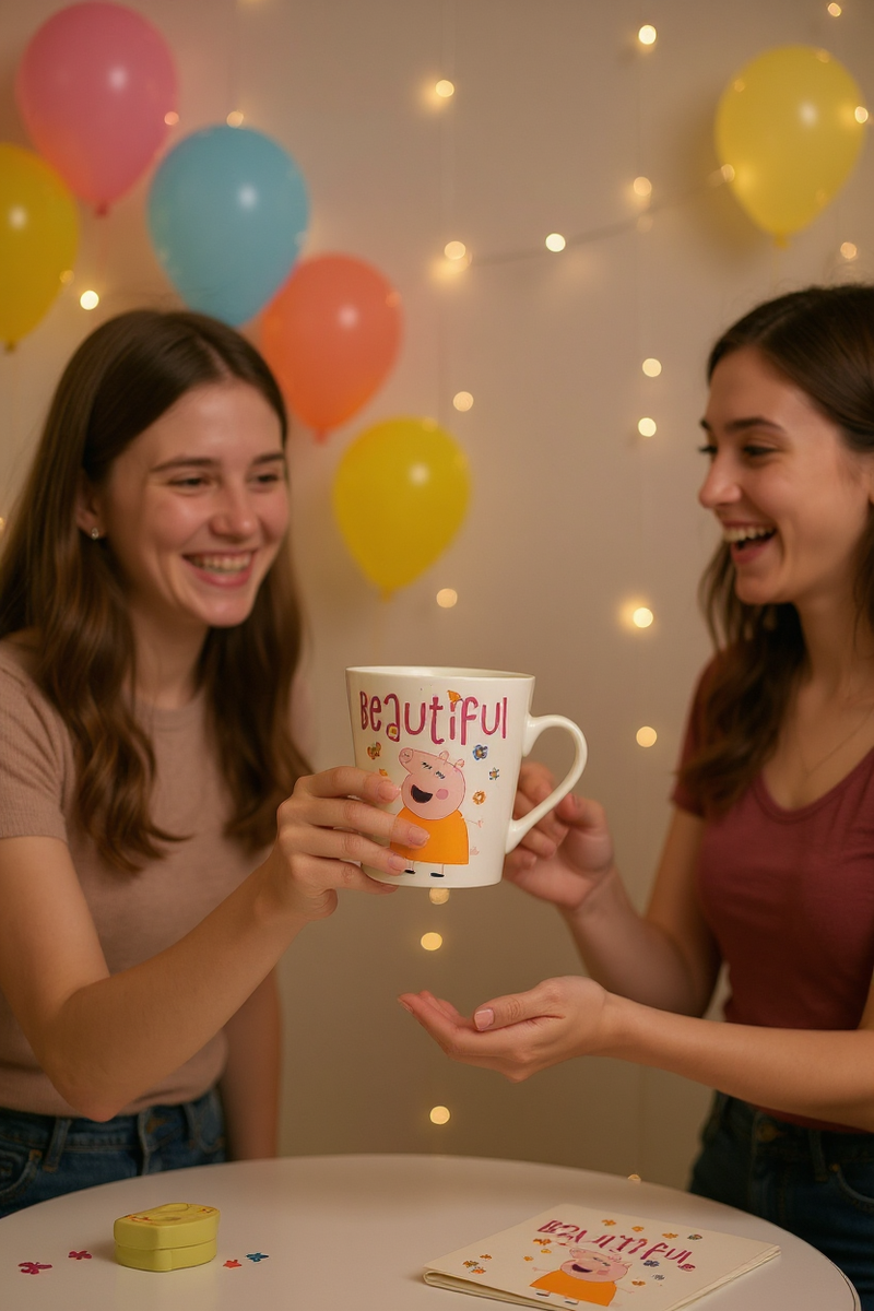 Peppa Pig Beautiful Mummy Love Mug