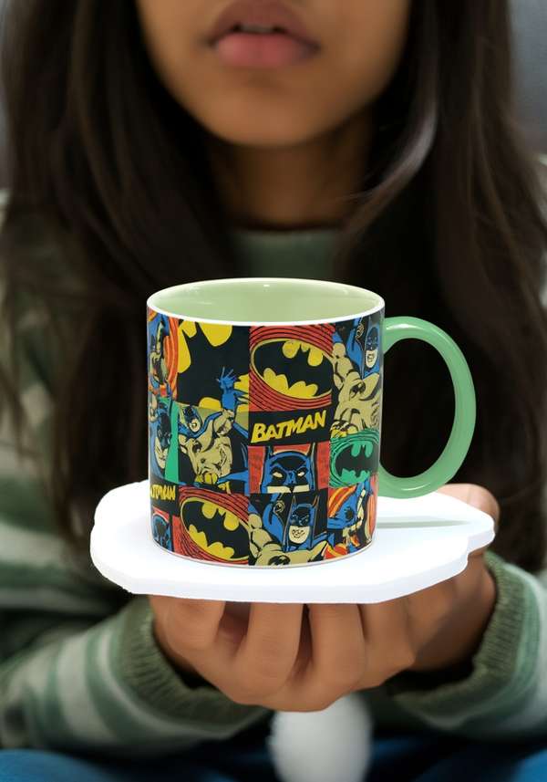 Retro Batman Comic Flashback Mug