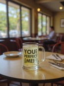Little Miss 'You Are Perfect For Me!' Sweetheart Glass Mug