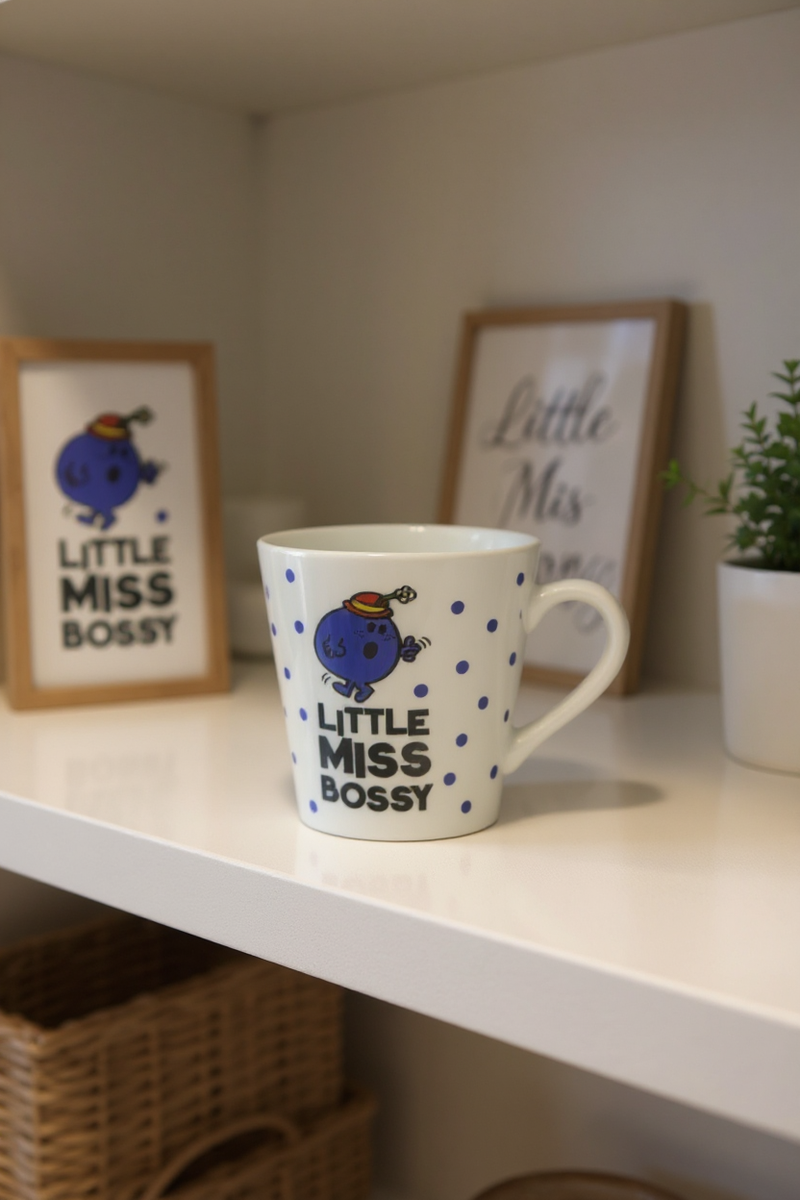 Little Miss Bossy Polka Dots Mug