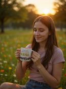 Floral 'My Favorite People Call Me Nana' Blossom Mug