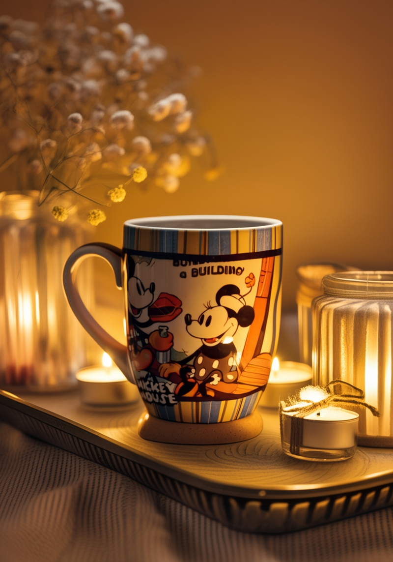 Disney Mickey &amp; Minnie Magic Mug | Gift for Disney Fans