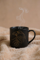 Golden Raven Majesty Mug