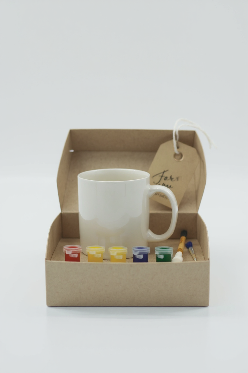 Personalized Paint Your Own Mug Set