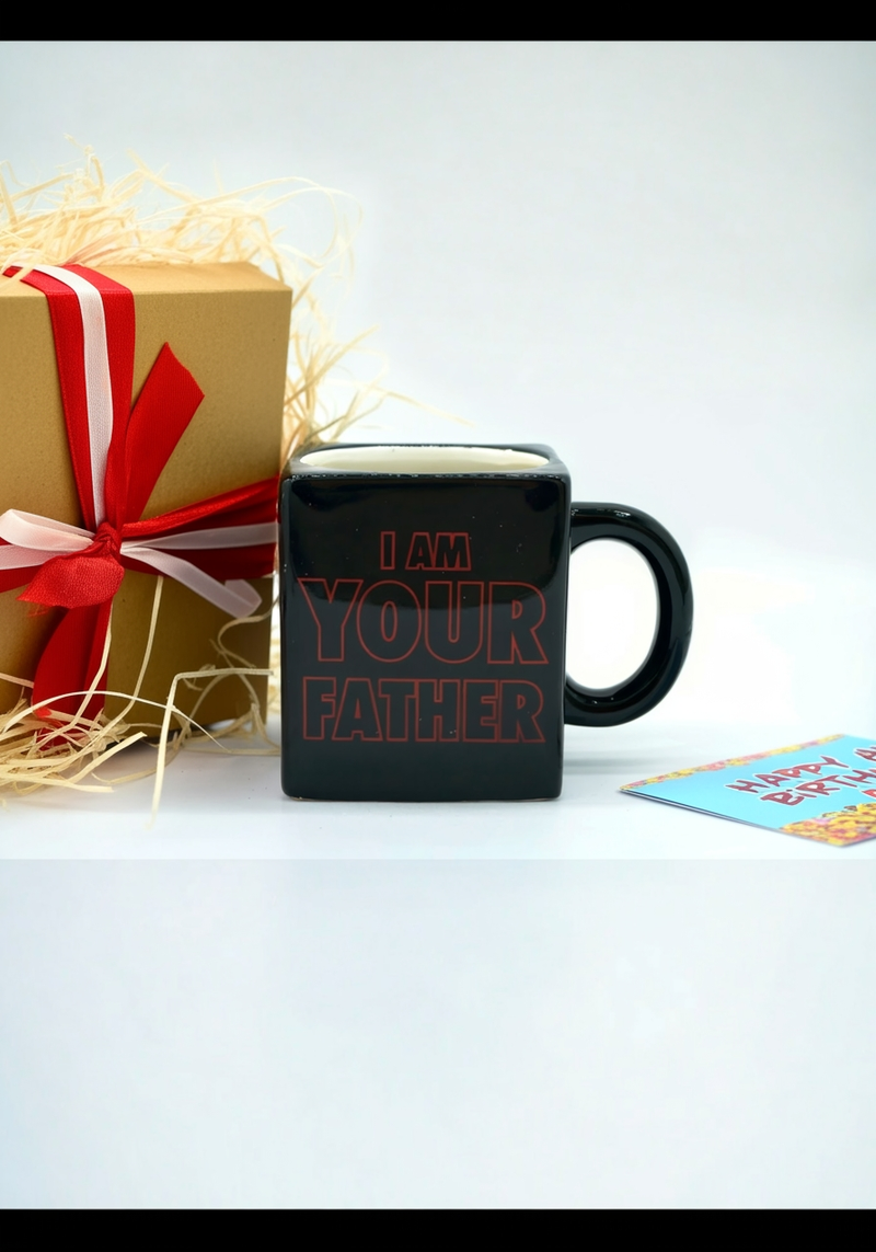 Star Wars Darth Vader "I Am Your Father" Black Ceramic Mug