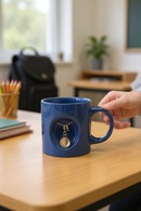 Blue Serenity Accent Mug | Perfect For Coffee Lovers