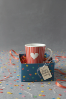 Red Heart Strings Ceramic Mug | Gift For Fans&nbsp;
