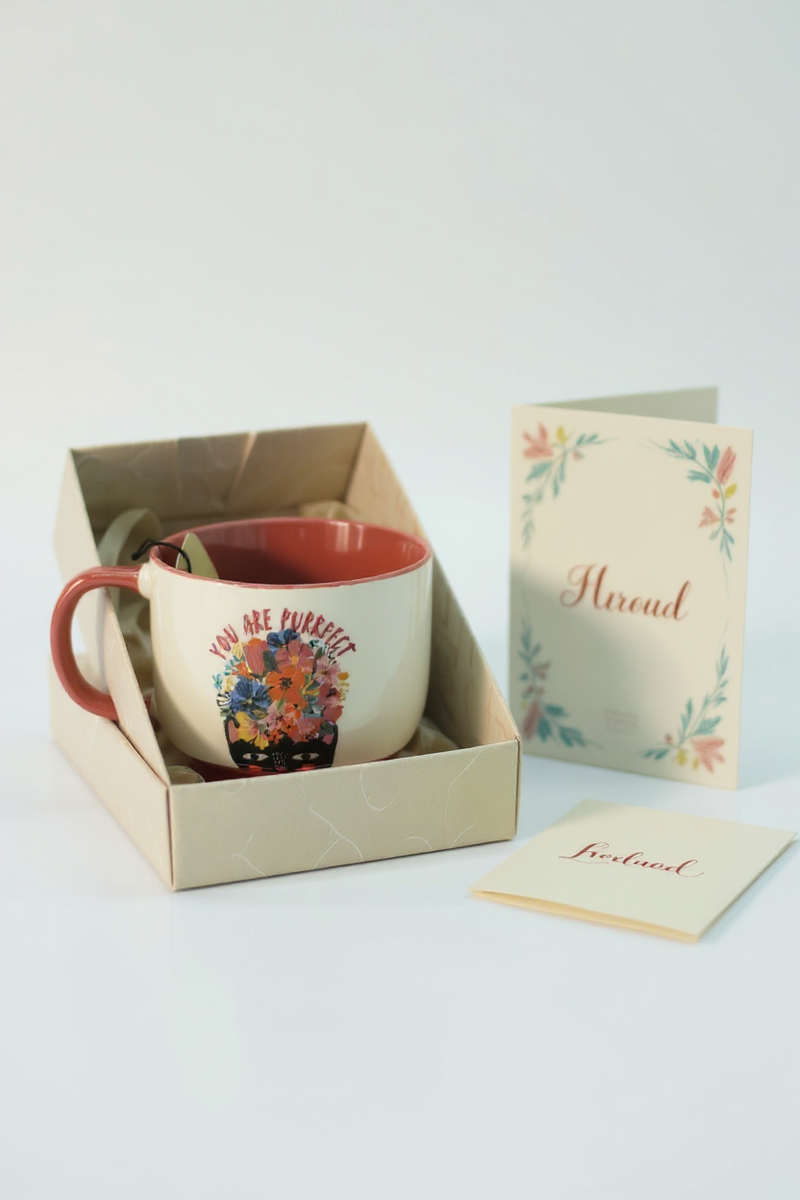 You Are Purrfect Feline Charm Ceramic Mug