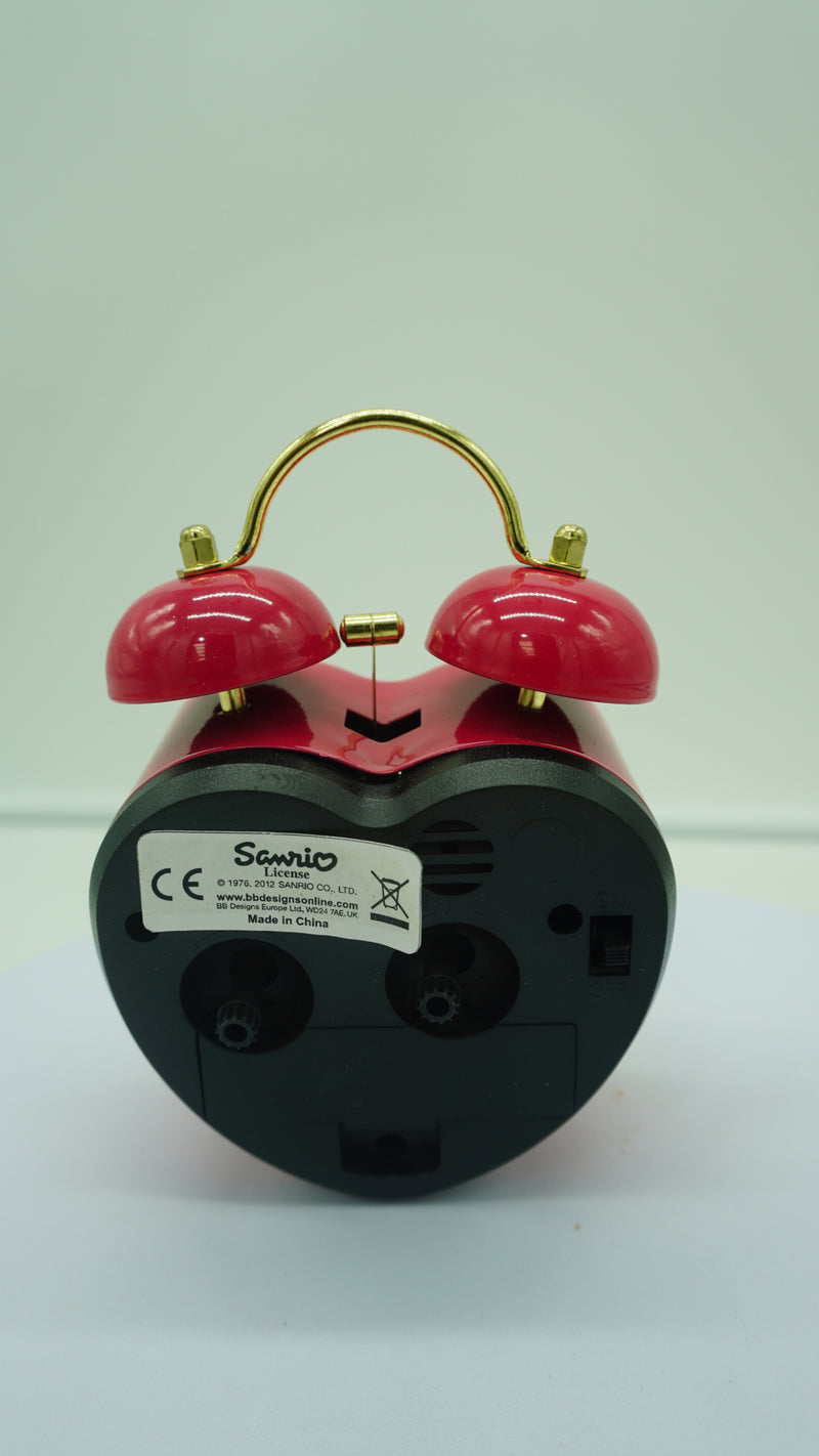 Hello Kitty Floral Heart Clock