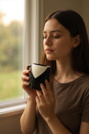 Tuxedo Elegance Ceramic Mug