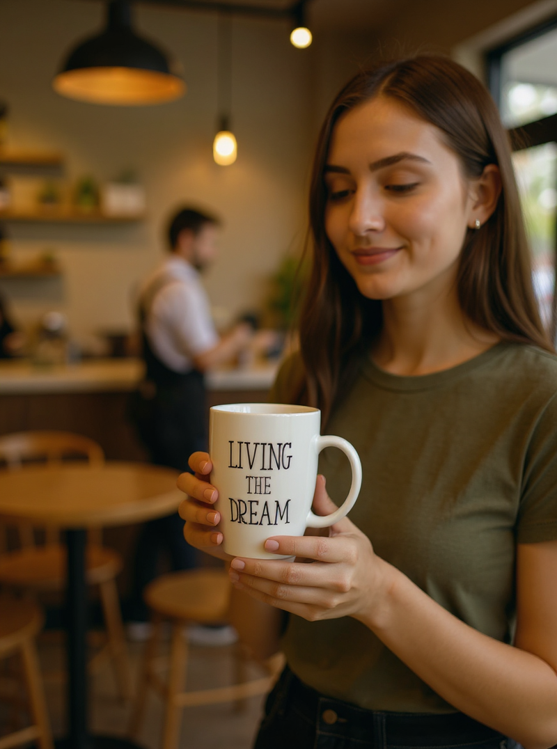 Living the Dream Serenity Mug