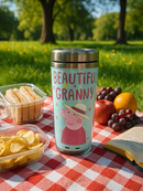 Peppa Pig Beautiful Granny Travel Tumbler | Gift for Peppa Pig Fans
