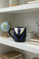 Gentleman’s Elegance Vest &amp; Tie Ceramic Mug | Gift for Dapper Enthusiasts