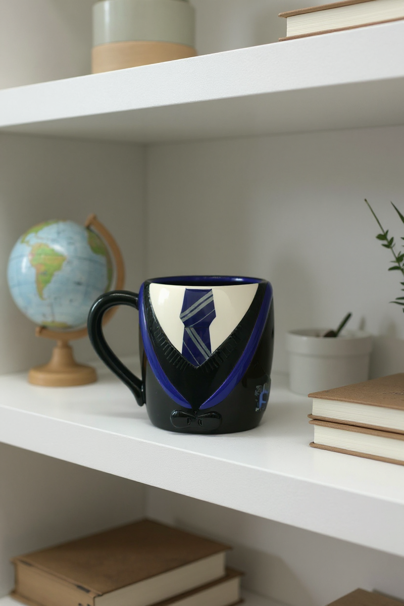 Gentleman’s Elegance Vest &amp; Tie Ceramic Mug | Gift for Dapper Enthusiasts
