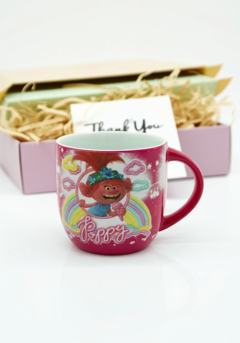 Trolls Pink Harmony Ceramic Mug