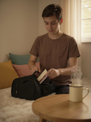 Ivory Elegance Mug with Ebony Lining | Gift for Timeless Style&nbsp;