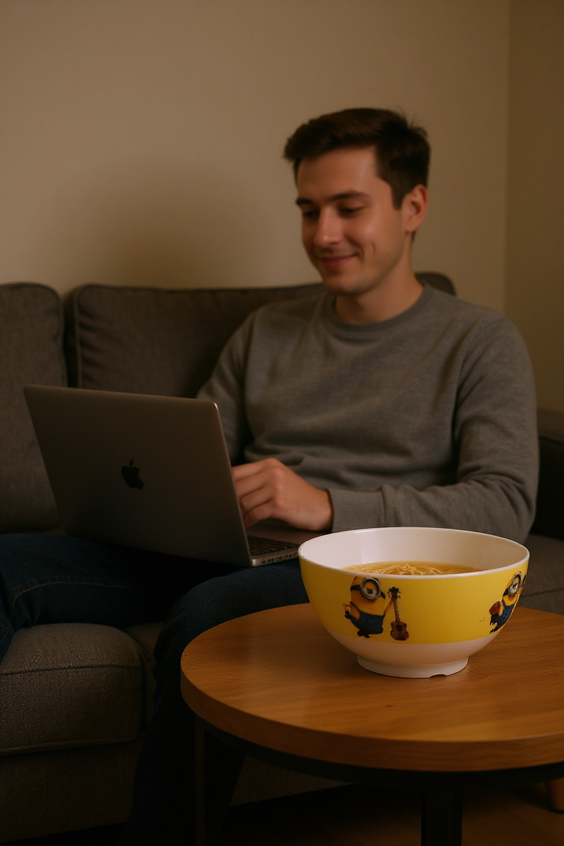 Minion Melody Cereal Bowl | Gift for Kids