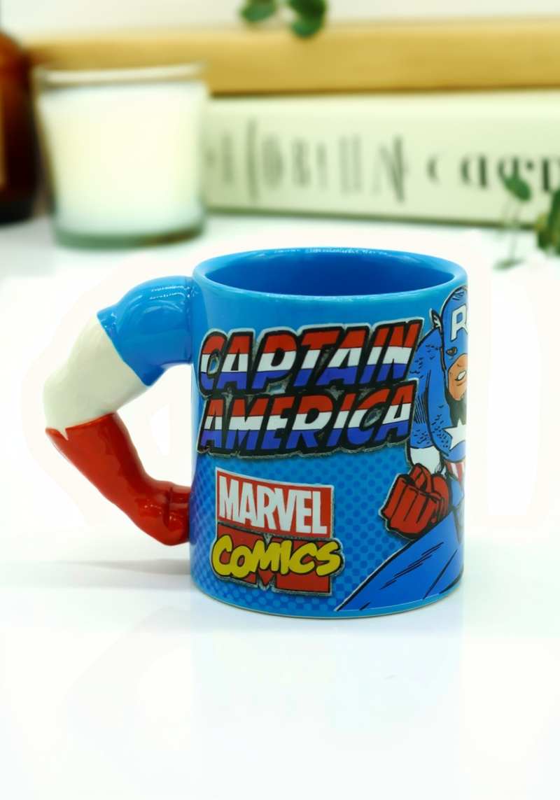 Marvel Comics Captain America Mug with Arm Handle
