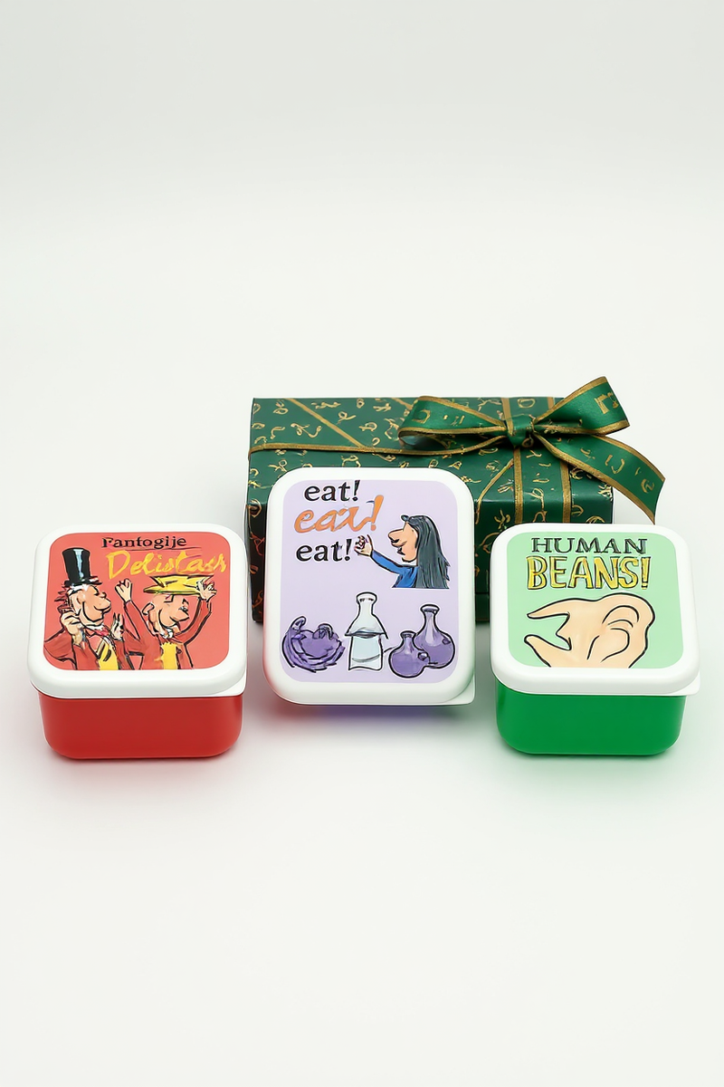 Roald Dahl Whimsical Lunchbox Set