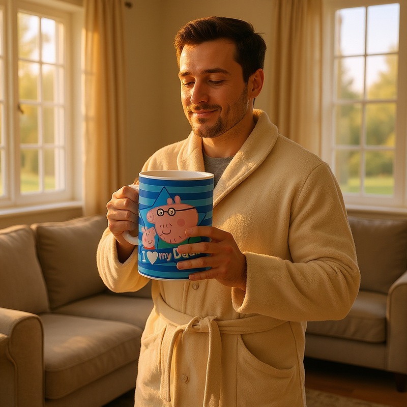 Peppa Pig I Love My Daddy Mug