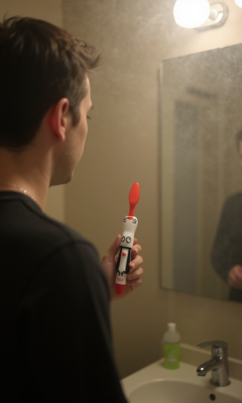 Brush Buddies Talkin Bow Wow Brewster (Dog) Toothbrush- Orange