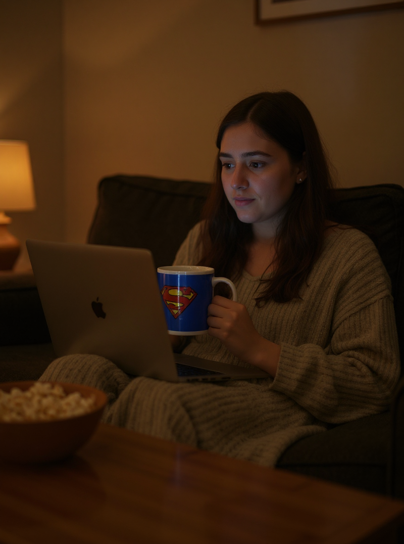 Superman Crest Valor Ceramic Mug