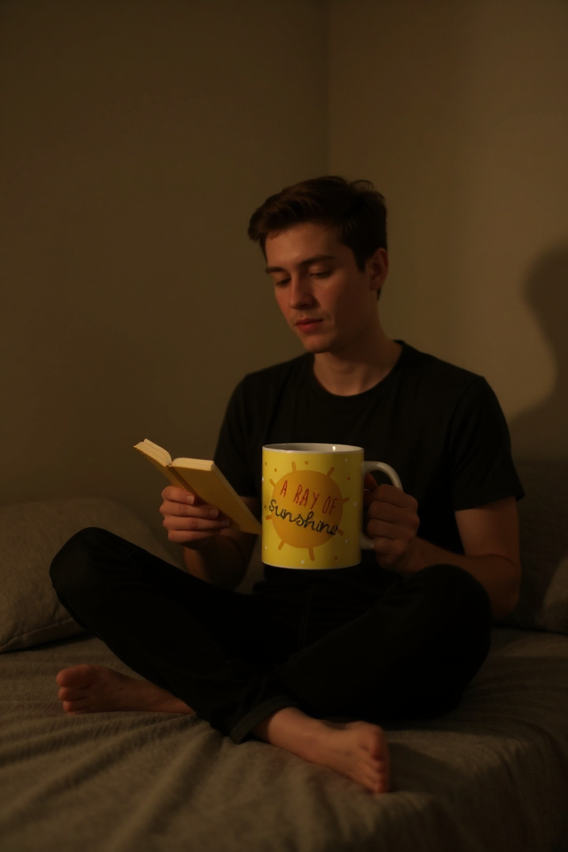 Little Miss A Ray of Sunshine Ceramic Mug | Gift for Fans