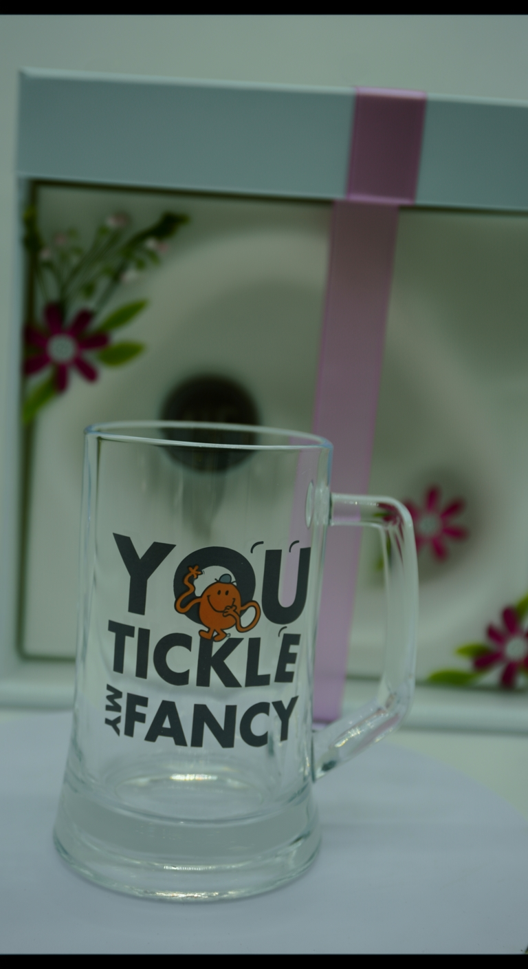 Little Miss 'You Tickle My Fancy' Charm Glass Mug