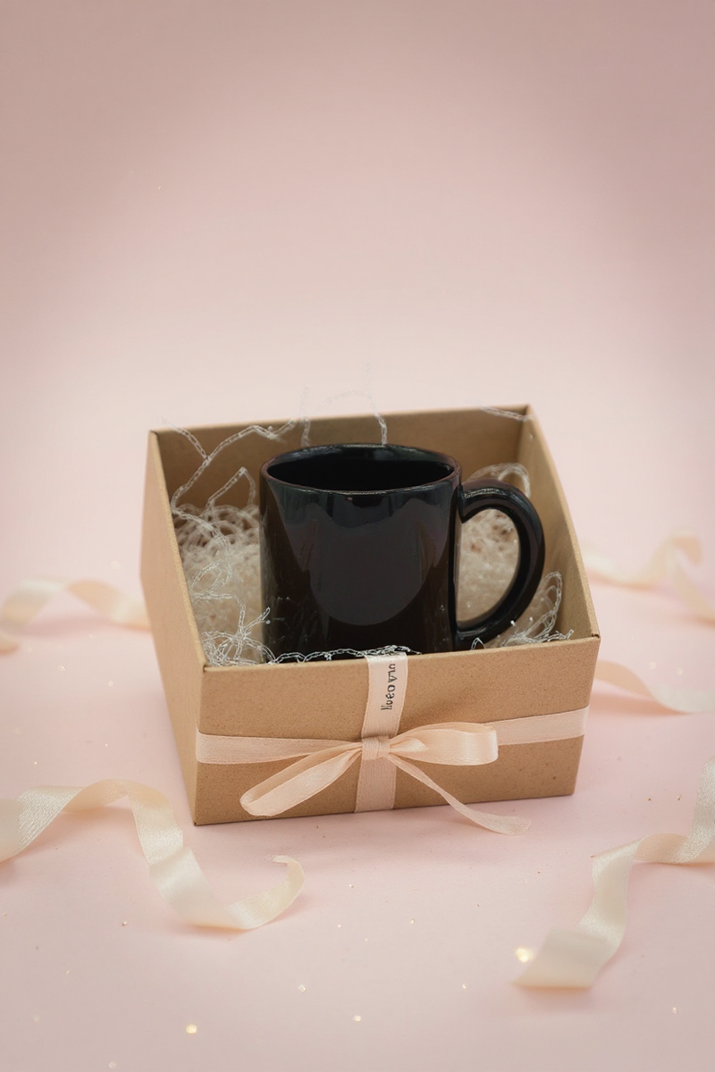 Timeless Ebony Glossy Mug | Perfect for Coffee Lovers
