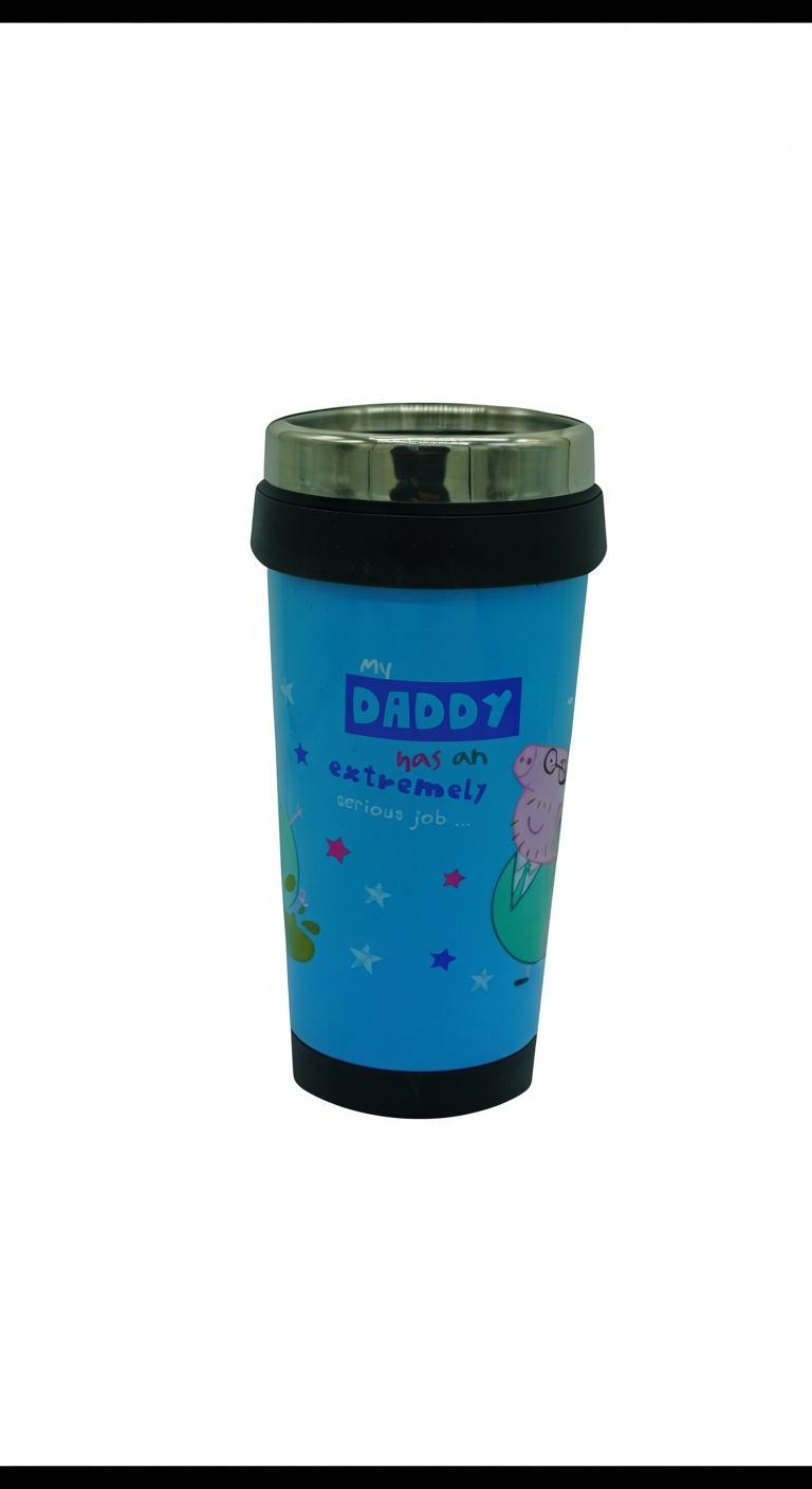Peppa Pig’s Daddy Duty Travel Tumbler | Gift for Peppa Pig Fans