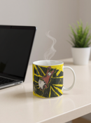 SpongeBob Punk Rock Vibe Ceramic Mug | Gift for Nickelodeon Fans