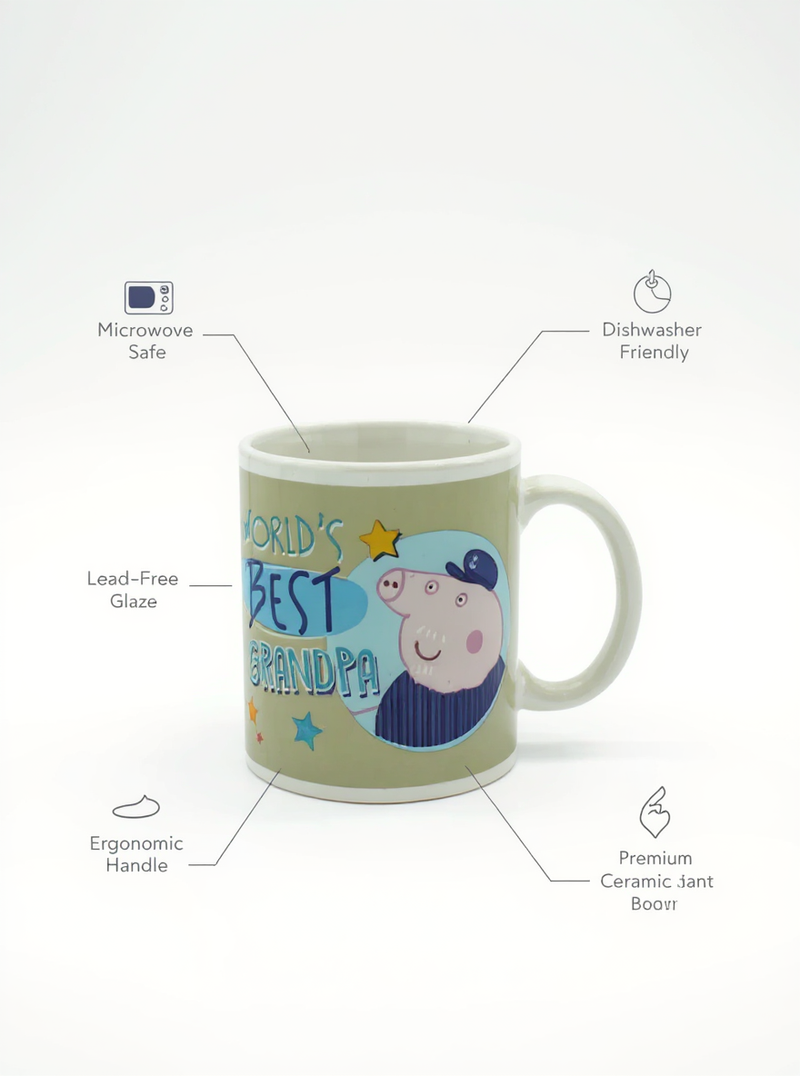 Peppa Pig World's Best Grandpa Mug