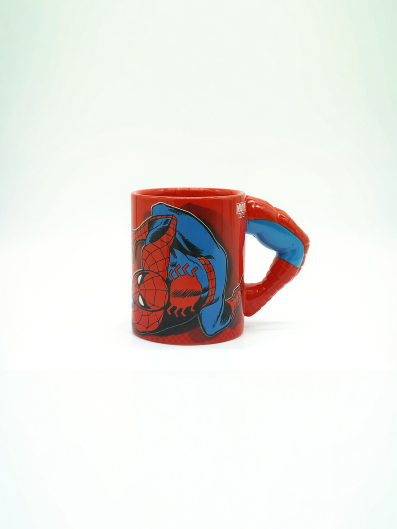 Marvel Spider-Man Web-Slinger 3D Arm Handle Ceramic Cup | Gift for Marvel Fans