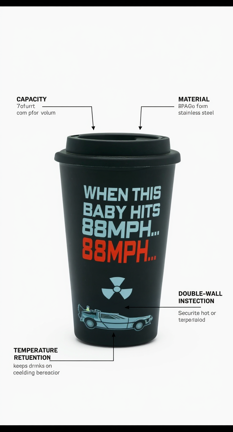 Flux Journey Travel Cup | Gift for Adventure Seekers