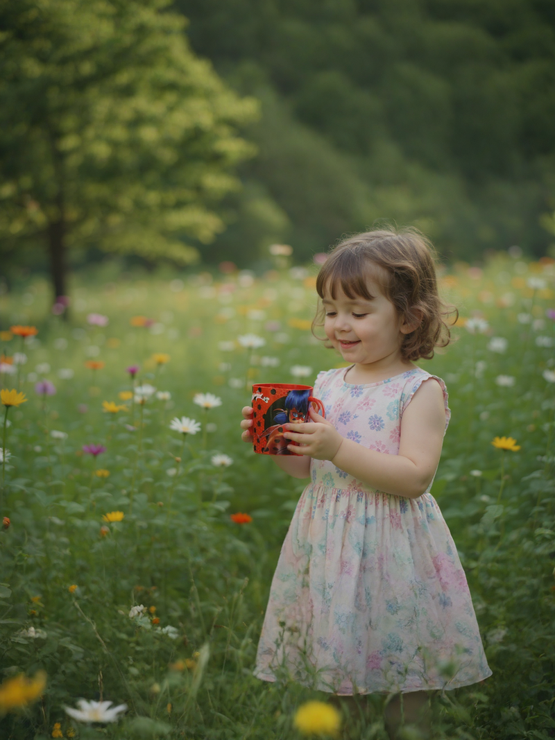 Ladybug Delight Ceramic Mug