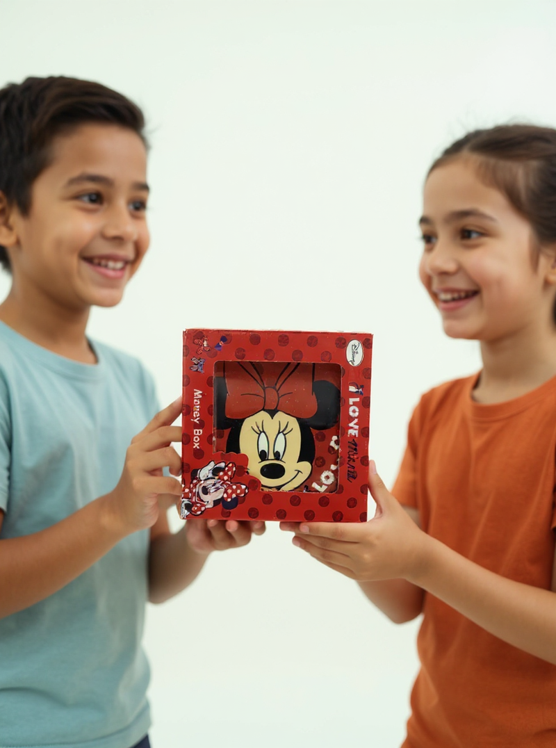 Minnie's Polka Dot Playful Piggy Bank