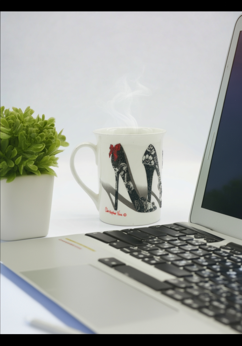 Christopher Vine High Heel Elegance Ceramic Mug