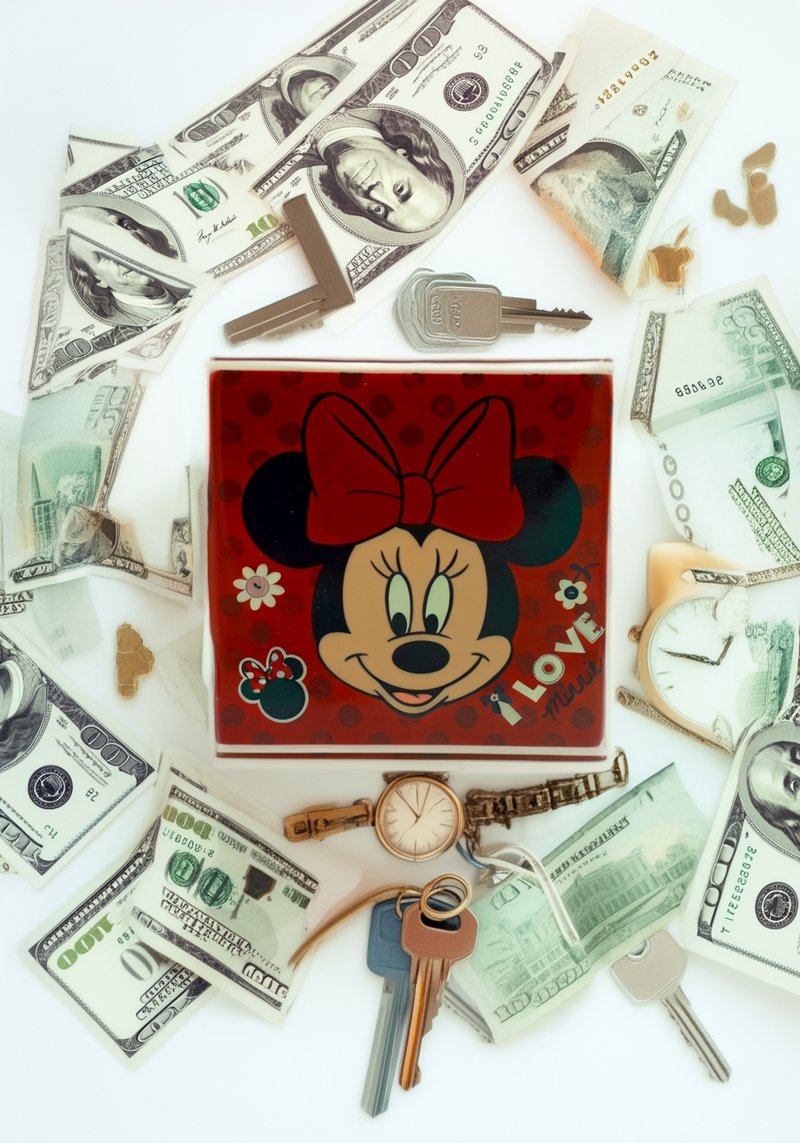 Minnie's Polka Dot Playful Piggy Bank