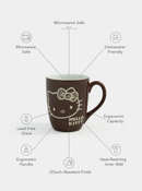 Classic Dark Brown Elegance Mug