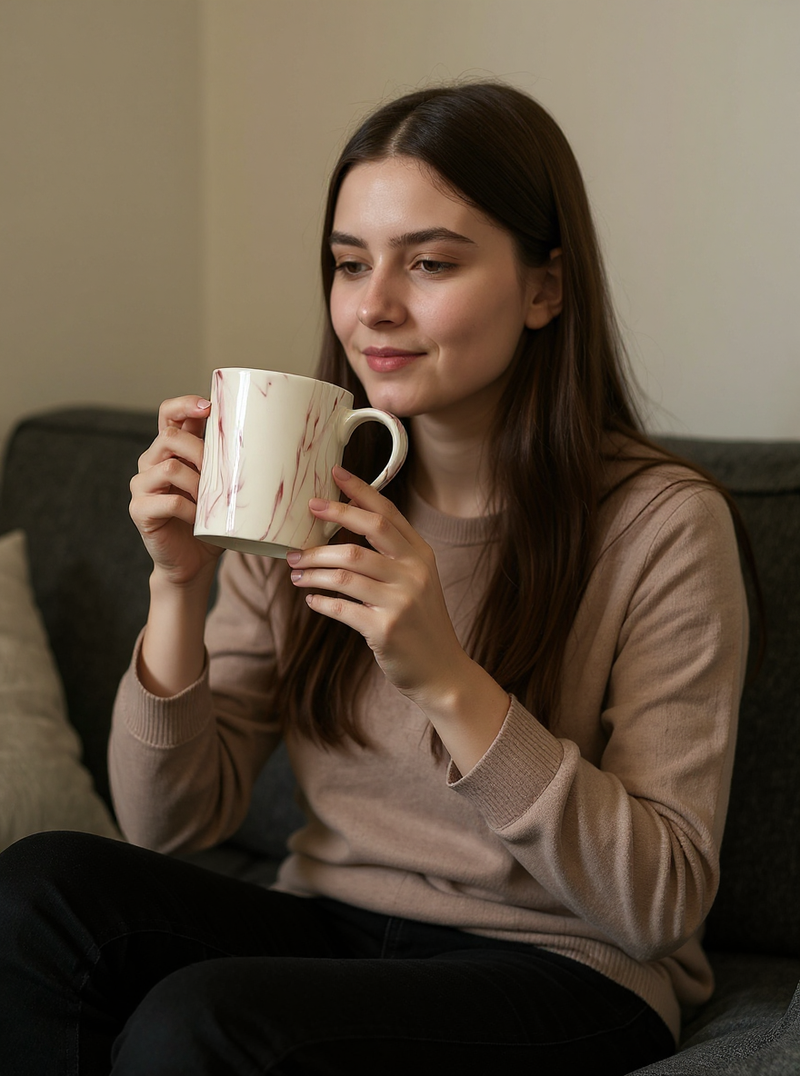 The Swirl of Serenity Zen Mug
