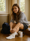 Disney Mrs. Potts 'Is it One Lump or Two??' Ceramic Mug &amp; Socks Gift Set