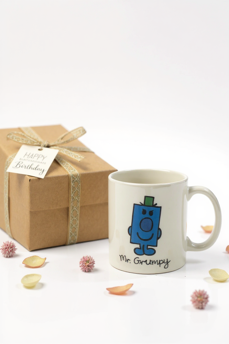 Grumpy’s Morning Grumble Ceramic Mug | Gift for Coffee Lovers