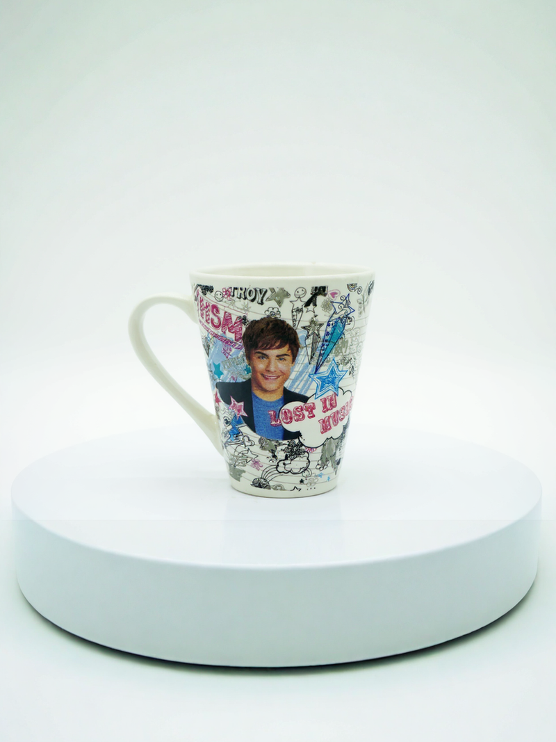 Zac Efron Lost in Music Ceramic Mug | Gift for Music &amp; Movie Fans