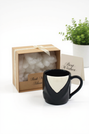 Tuxedo Elegance Ceramic Mug