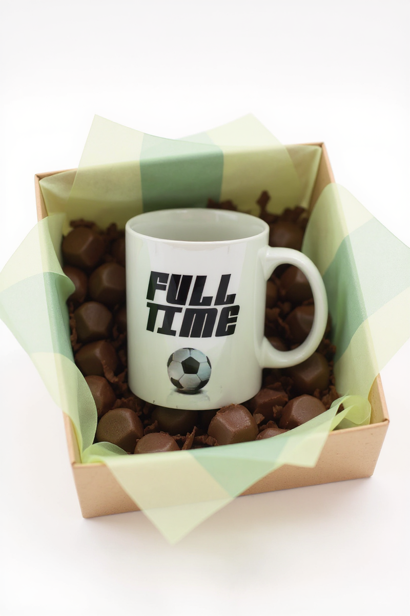 Half Time & Full Time Soccer Mug | Gift for Football Fans